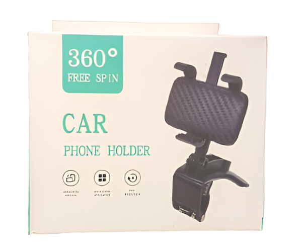 Car Smart Phone Holder,360° Rotateable Strong Grip Mobile Holder For Cars