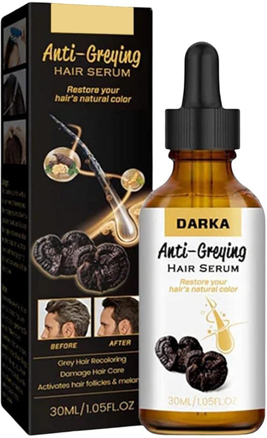 DARKA Anti-Greying Hair Serum, DARKA PRO Anti-greying Hair Serum, Nutrient Natural Darkening Serum 30 Ml