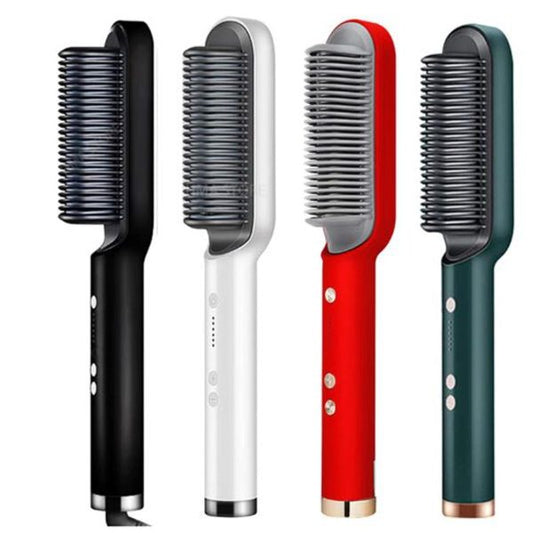 Electric Professional Hair Straightening Brush in (random Color)