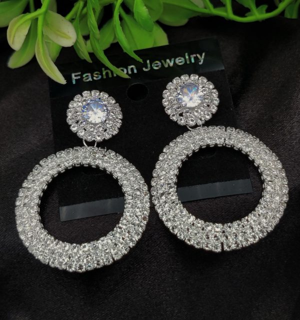 Imported Tarnish-free Perfection | Best Quality Earrings For Girls & Women | Luxury Look Earrings (silver)