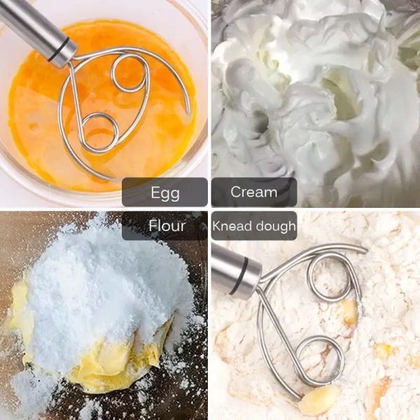 Dough Whisk Mixer, Kitchen Baking Blender Tool