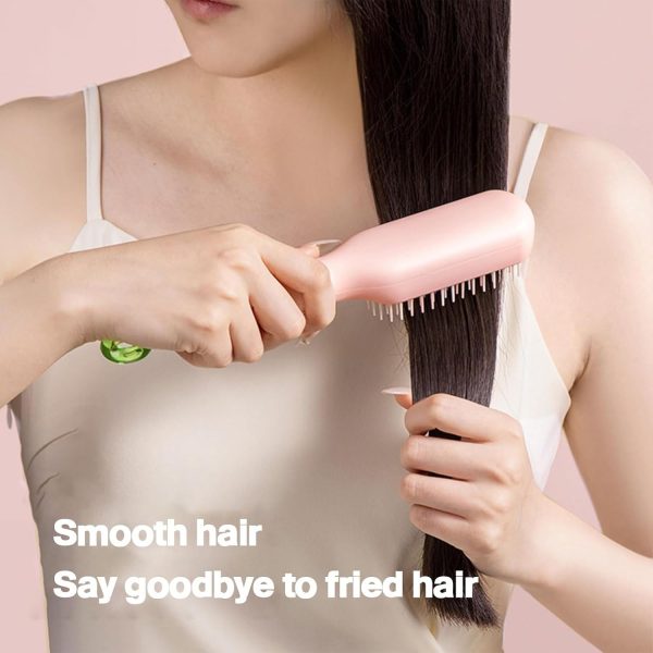 Self Cleaning Hair Brush|One-click Cleaning Telescopic Hair Comb|One-pull Clean Scalable Rotate Lifting